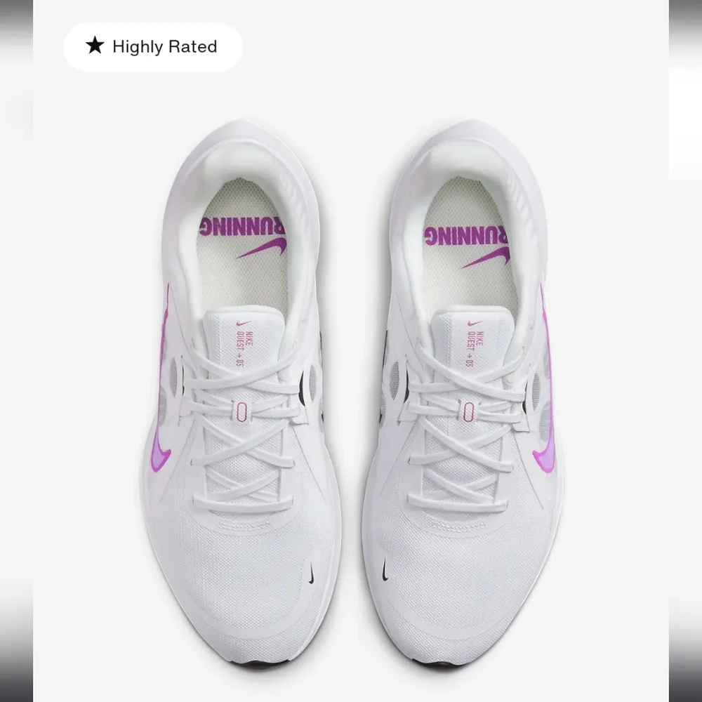 NWOT NIKE Quest 5 Sneaker, Men's 7.5/Women's 8.5 - Picture 3 of 9